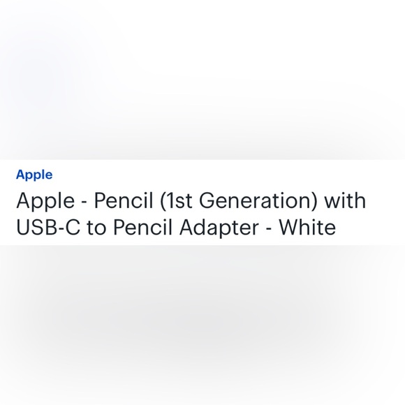 1st generation apple pen ! Brand new only opened and realized it was wrong pen - Picture 3 of 4